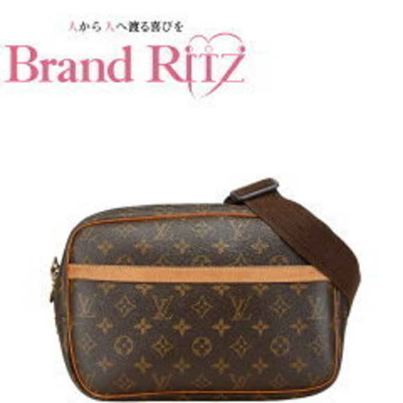 Louis Vuitton Monogram Reporter PM Crossbody Brown - Picture 1 of 4